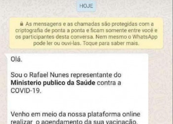 Golpe da vacinação pelo WhatsApp faz milhares de vítimas no Brasil; saiba como é o golpe